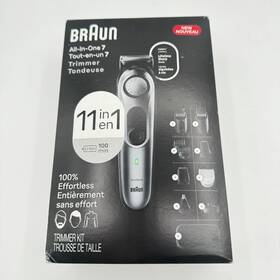11-in-one Philips A107420 Braun 7 Trimmer All Attachments Included Used