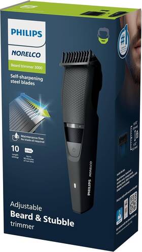 Bt3230 Philips Norelco Bt3230/41 Beard Trimmer And Hair Clipper - Cordless Grooming/bt3230/41/sr