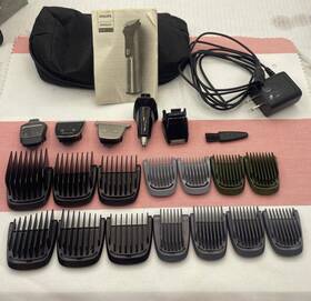 Mg5700 Philips Norelco Multigroom Accessory Kit Nose Standard And T Blade Guides Oem
