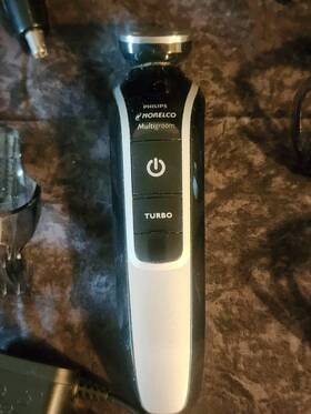 Philips Norelco Qg3344 Multigroom Cordless Turbo 5100 Wet N Dry Beard Nose Trimmer