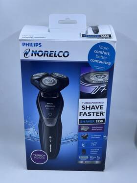 S5550 Philips Norelco Series 5000 Wet Dry Turbo Multiprecision Electric Shaver