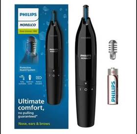 Philips Nt1605/60 Norelco Ultimate Comfort Nose Trimmer 1000 Battery Powered