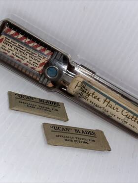 170b Playtex 118b Vintage 1950s Hair Cutter The Home Barber Ucan Blades/170b