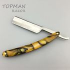 Razor-003-004 Topman Straight Edge Razor Stainless Steel Barber Folding 643858735610