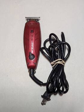 Red Pro Cro010100 Edgelining T-shaper Model Trp Trimmer Clippers Used Working Tested