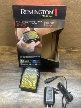 Bht6450 Remington 074590551518 Shortcut Pro Body Hair Trimmer - Needs Cleaning