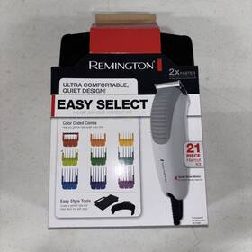 Hc5070 Remington Precision Cut Hair Clipper Kit 21 Piece Home Haircutting Used