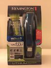 Remington Lithium Vaccuum Grooming Kit Quick Charge Washable Heads Vactech