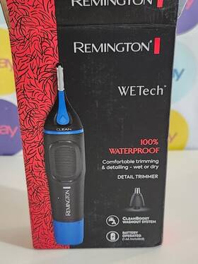 Ne3845a Remington Ne3845 Nose Ear And Detail Trimmer With Cleanboost Technology