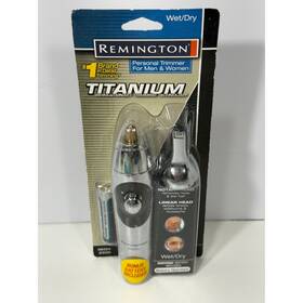 Remington Nedh-2500 Titanium Precision Pro Personal Trimmer Wet/dry Read Desc