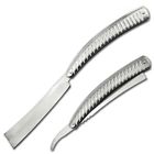Rt7097-sl Stylish Depot Straight Blade Barber Razor Folding Pocket 700985483590