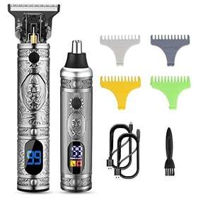 Saoilli 732404267467 Professional Hair Trimmer For Men And Nose Set Zero Gapped T-blad