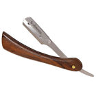 Sc-7007 Scalpmaster Wood Handle Straight Razor 087768023076