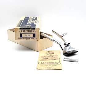 Sears R9208 Craftsman Hand Manual Hair Clippers Blade No.000 Rare Model Box Inst