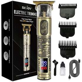 Lfq-golsto1 Sejoy Mens Styling Electric Hair Trimmer Clipper Beard Shaver Cutting Cordless