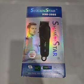 Xsd-2885 Shawnstar Professional Hair Clipper 8000 Rpm Lcd Display Cordless Black