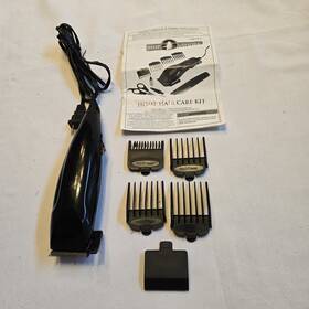 Ship To Shore 62672 Electric Hair Clippers Hc-985b With 4 Guards Corded Tested Works