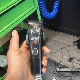 Sc015s Sjc 360 Jeezy In2 Vector Cordless Rechargeable Hair Clipper Black For Head And Face