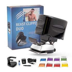 Skull Shaver 850037077274 Beast Clipper Duo Ultimate Home Haircut And Grooming Kit For Men/women - Holi