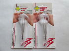 Sliver Extractor First Aid 2 Tweezers Magnifier Stainless Steel Free Shipping Us 025715696089