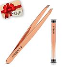 St-550gr Aumelo Best Deal Tweezers For Eyebrow Stainless Steel Slant Tip