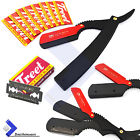 Straight-edge-folding-knife-men-grooming-skin-care Medentra Black Curved Style Latch Hair Shaving Razor 0676676901431