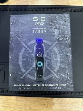 Stylecraft Ob-sc403bp Precision Saber Professional Hair Trimmer With Metal Body And Digital