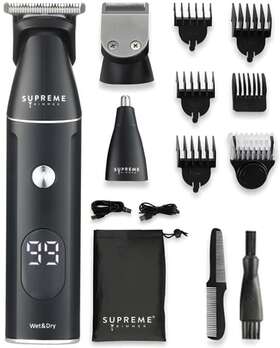 Supreme Trimmer Smg3030 Multigroomer Wet/dry 14pc Kit - 120 Min Run Time