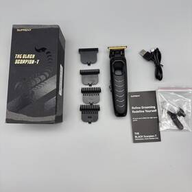 Suprent 793481925480 The Black Scorpion-t Trimmer - Finish Ft225 Hair Clipper