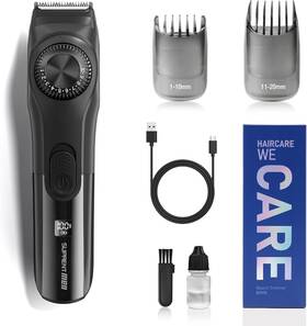 Bt355ba-1a2 Suprent Adjustable Beard Trimmer Cordless Electric 19 Length Settings