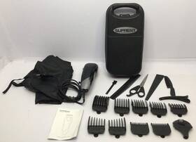Hc-415ba Suprent Pro Professional Corded Hair Clippers For Men- 19 Pc. Tested Works