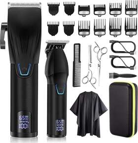 Lm-2027 Suttik Pro M Quinas Profesionales Para Cortar Cabello Maquina Cortadora De Pelo Set Men