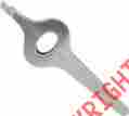 Cip1217ssa T1217-ss Tweezerman Professional Wide Grip Slant Tweezer Stainless Steel