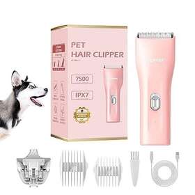 Tileon 045045151741 Handy And Powerful Long Lasting Pet Electric Hair Trimmer Kits Waterproof Cordl
