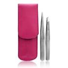 Tweezerman Petite Tweeze Set With Black Case Brand New 038097404838