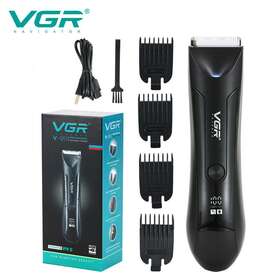 Umexus V-951 Mens Pubic Hair Trimmer Electric Groin And Body Shaver For Balls