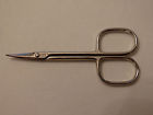 Unbranded Lot Of Twelve 12 Eye Brow Scissors 3 1 2 Curved Stainless Steel New 721676413078