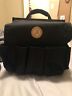 Vbk001 The Organized Barber Black Carryall Bag With Leather Strap And