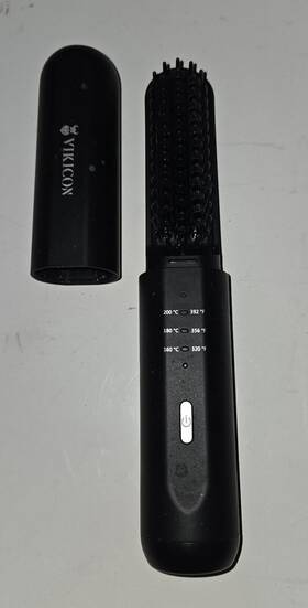 Kr017 Vikicon Beard Straightening Heat Brush For Men Cordless