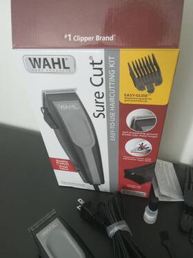 Wahl 043917113371 Sure Cut Easy-to-use Haircutting Kit Hair Clipper Corded Self-sharpening
