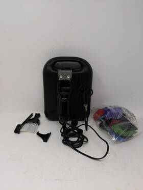 Wahl 043917228501 Color Pro Haircutting Kit Corded Clipper With Coded Guide Combs