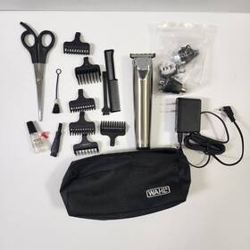 Wahl 043917986401 Stainless Steel Lithium Ion 2.0 Slate Beard Trimmer For Men - Electric