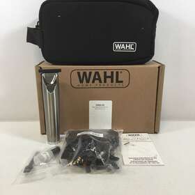 09864-ss Wahl Silver Lithium Ion Battery Stainless Steel Trimmer Kit Used