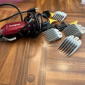 17714 Wahl Designer Clippers With Attachment Model St 22 Professional