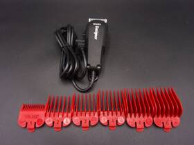 Wahl 29321 Designer Clipper Professional Vibrator Black 6 Cutting Guides