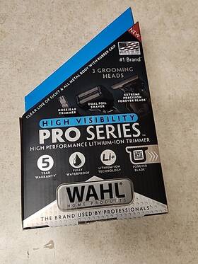 Wahl 3023437 Usa Pro Series High Visibility Skeleton Trimmer Cordless - Read