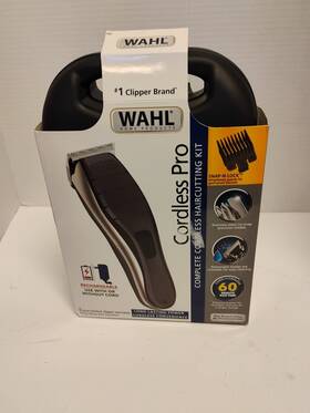 3023879 Wahl Rechargeable Cordless Pro Hair Clipper For Men Haircutting Kit -