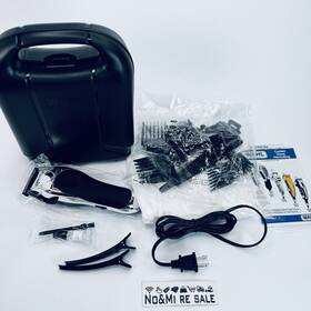 3024635 Wahl Usa Chrome Pro Corded Clipper Complete Haircutting Kit For Men