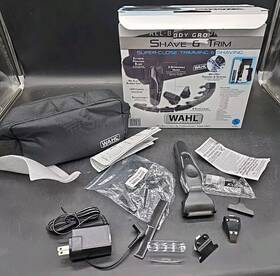 Wahl 3026613 Shave And Trim All-body Lithium High Performance Shaver Trimmer &groomer Used
