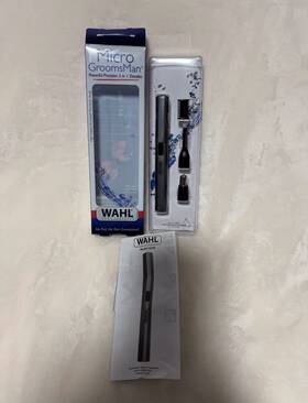 Wahl 5640-600 Nose Ear Trimmer Neck Hair Eyebrow Groomer Clippers Micro Personal Shaver
